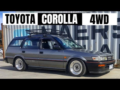 Toyota Corolla Wagon 4WD All trac // The do everything Corolla from the 90s