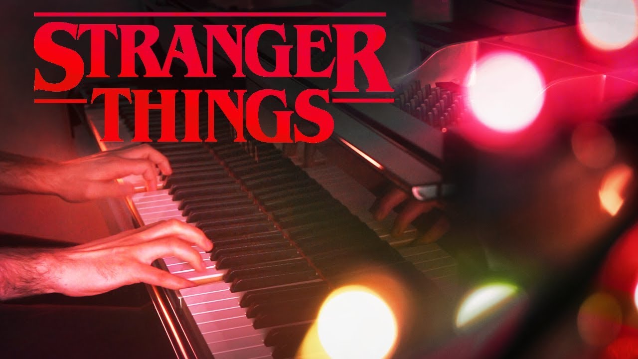 STRANGER THINGS Main Theme Piano Cover Extended Halloween Version STRANGER THINGS Main Theme Piano Cover Extended Halloween Version