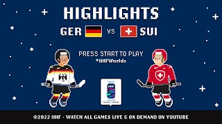 Highlights | Germany vs. Switzerland | 2022 #IIHFWorlds