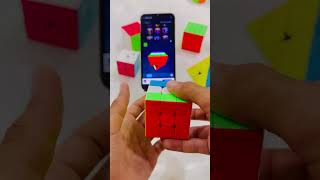 3x3 rubik,a cube solving by app#sidcuber #puzzle #fitcuber