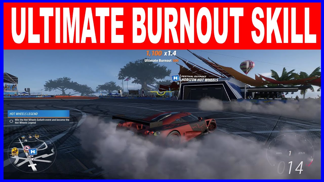 Forza Horizon 5 How to get Ultimate Burnout Skill - YouTube