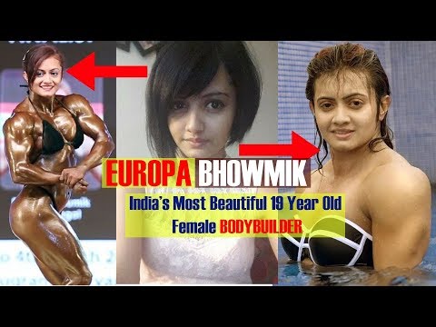Europa Bhowmik  || 19 Year old Indias Most Beautifull Bodybuilder ||