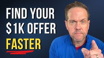 This ChatGPT Prompt Finds Your $1K Offer Fast