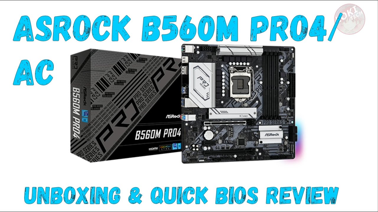 Unboxing Asrock B560M Pro4 Motherboard for Intel 10/11th gen, support