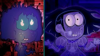 Big City Greens Halloween Specials Opening Compare Side by Side screenshot 4