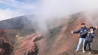 We Climbed Mount Etna 3 Thousand Meters High