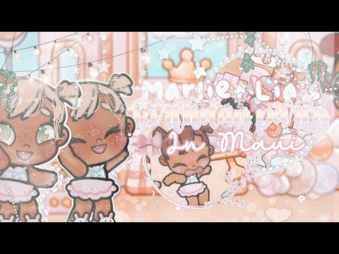 ⋆𖦹.✧˚𝓂𝐚𝐫𝐥𝐢𝐞 𝐚𝐧𝐝 ℒ𝐢𝐚’𝐬 ✨🧚‍♀️“𝟒𝐭𝐡“ 𝐛𝐢𝐫𝐭𝐡𝐝𝐚𝐲 𝐩𝐚𝐫𝐭𝐲 !! 🎂 ⊹ ࣪ ౨ৎ˚₊ 🛟 𝐢𝐧 𝐦𝐚𝐮𝐢 !!^^🎉 𝐀𝐞𝐬𝐭𝐡𝐞𝐭𝐢𝐜*