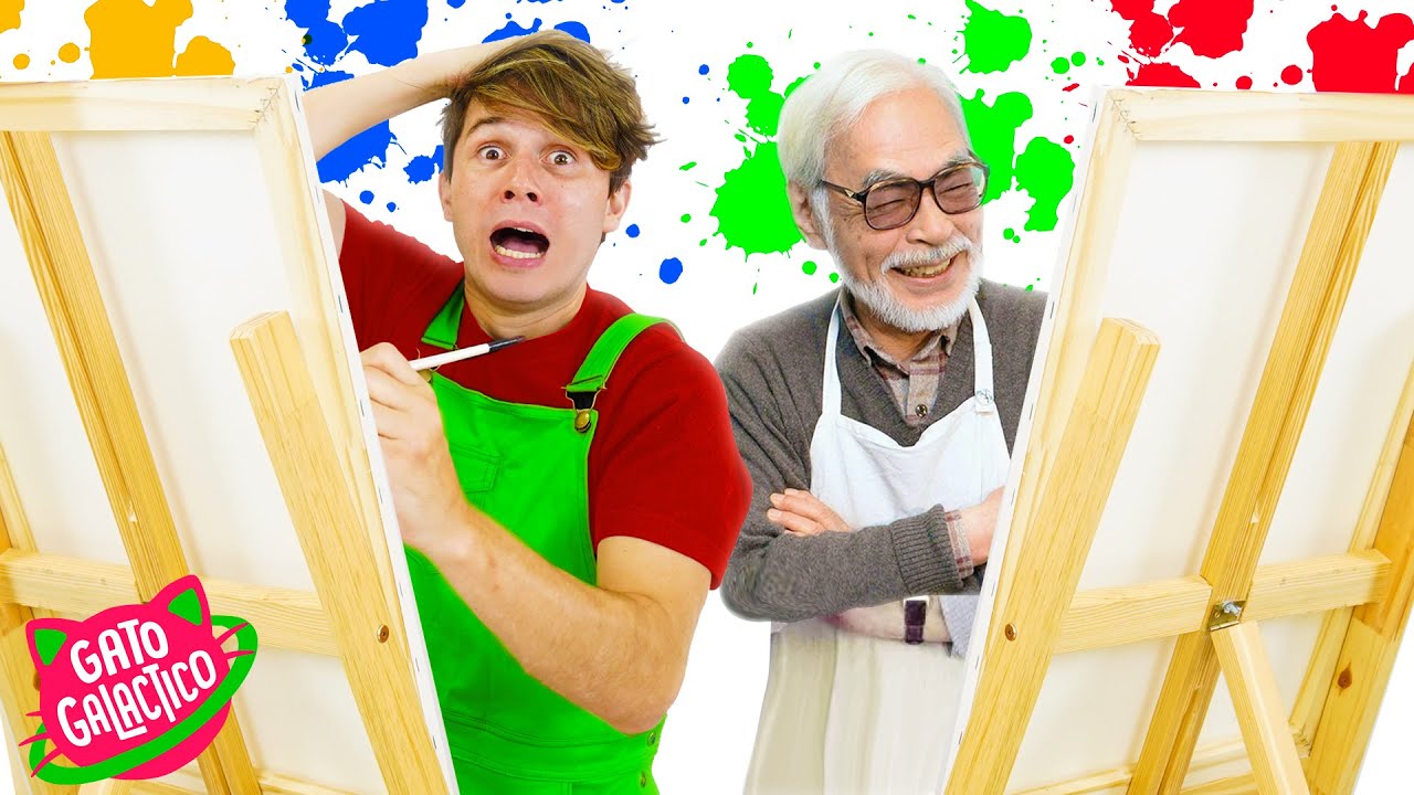 TENTEI DESENHAR como um ARTISTA PROFISSIONAL !! | Arte Galáctica