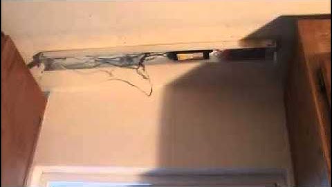 How to remove a surface mounted light fixture...Part 2