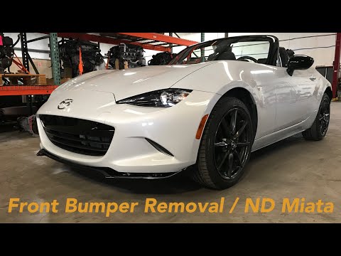 ND Miata Front Bumper Removal / Installation (2016+ Miata / MX5)