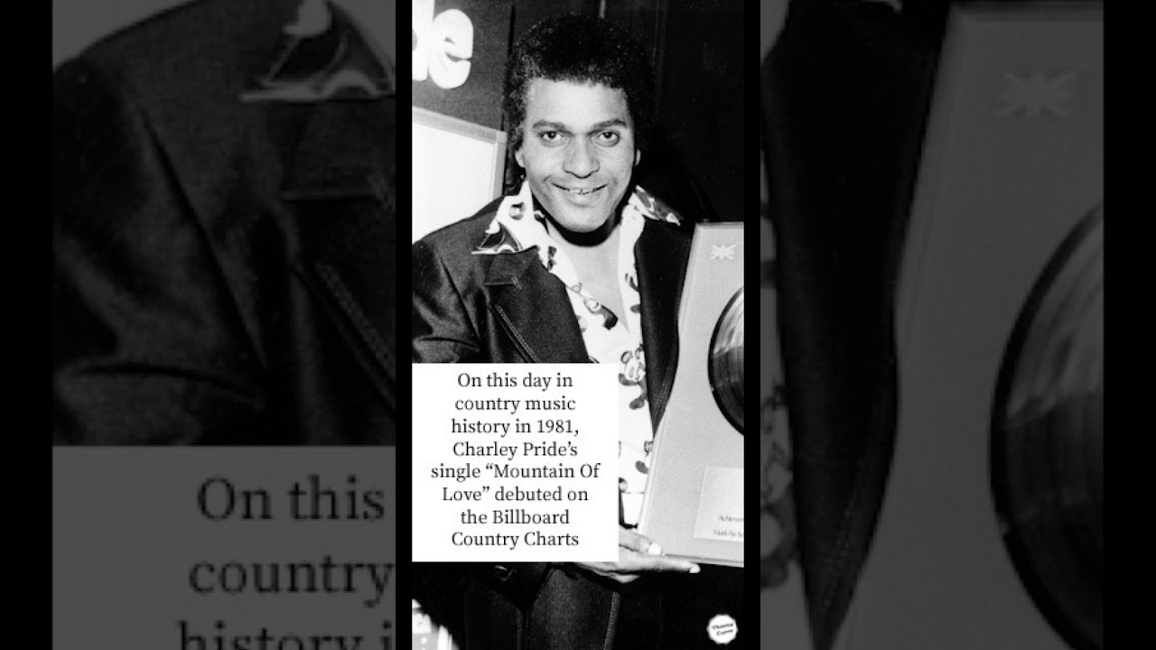 On this day in country music history in 1981 Charley Pride hit the charts 