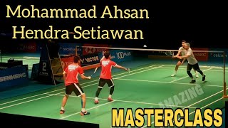 The Daddies Hendra Setiawan/Mohammad Ahsan Giving MASTERCLASS in Best View Angle