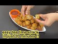 Easy tea time snack in just 20 minutes  instant mixed vegetable wheat bonda recipe