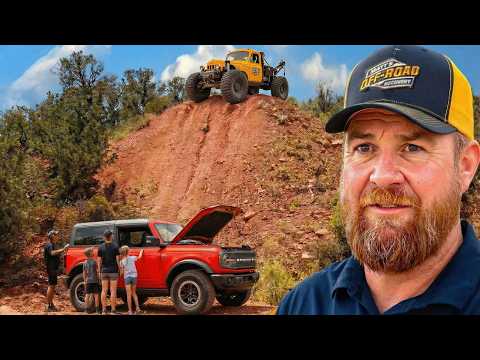 Ford Bronco Leaves Family Of 4 Stranded In The Desert!
