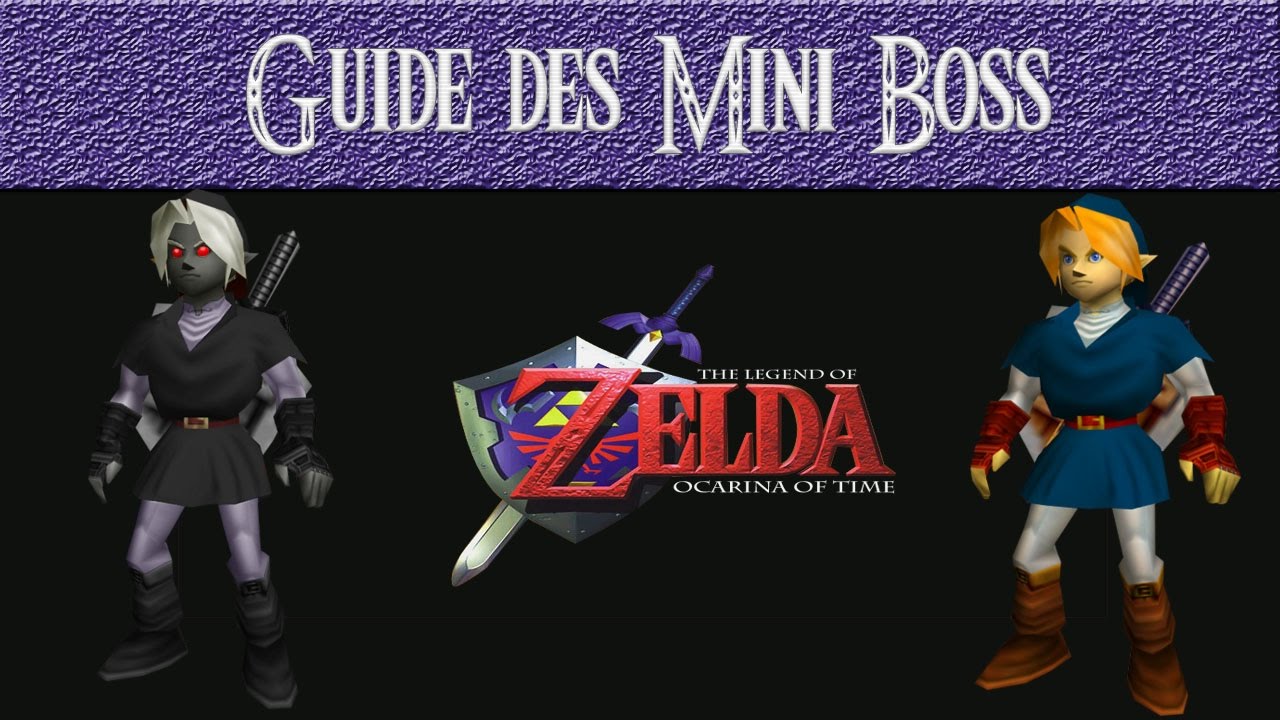 Guide des Mini-Boss de Zelda Ocarina of Time: Dark Link - YouTube