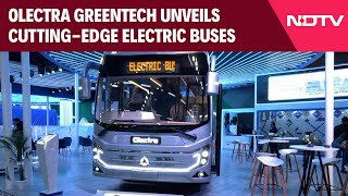 Electric Bus Manufacturer Olectra Displays New Products At Bharat Mobility Global Expo 2025
