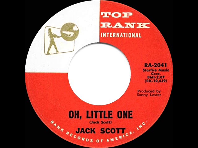 Watch 1960 HITS ARCHIVE: Oh, Little One - Jack Scott on YouTube Watch 1960 HITS ARCHIVE: Oh, Little One - Jack Scott on YouTube