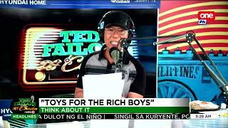 THINK ABOUT IT by TED FAILON | 'Toys for the Rich Boys'