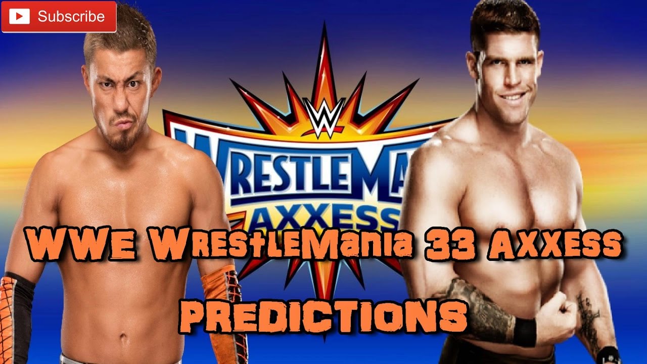 WWE WrestleMania Axxess Akira Tozawa vs. Steve Cutler Predictions  YouTube