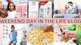 WEEKEND WITH ME | DAY IN THE LIFE OF A MOM WITH 3 KIDS AND A BABY | BUSY WEEKEND VLOG | CRISSY MARIE