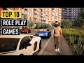 TOP 10 BEST OPEN WORLD ROLE PLAY Mobile Games 2025!