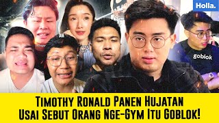 Timothy Ronald Panen Hujatan Usai Sebut Orang Nge Gym Itu Goblok