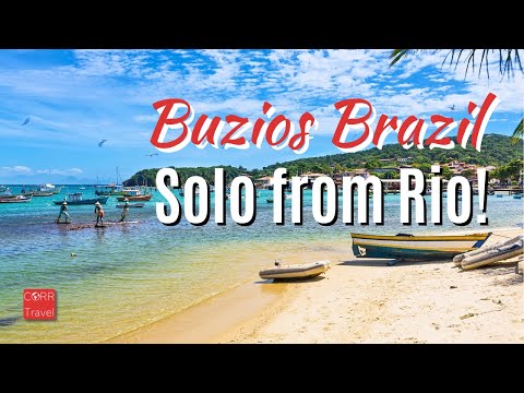 Why You Should Solo Travel Buzios 🇧🇷 from Rio de Janeiro! | Solo Travel Brazil 🇧🇷
