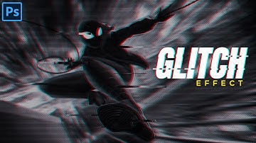 Create Awesome Glitch Effect Poster in 2 Minutes! | Photoshop Tutorial