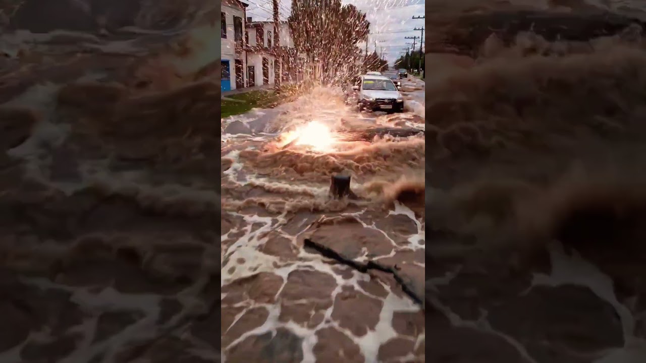 Fuertes lluvias en Málaga