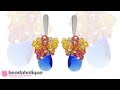 How to Make Swarovski Crystal Cluster Earrings