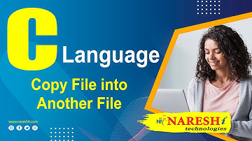 Copy File into Another File in C | C Language Tutorials