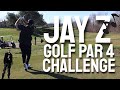 JAY Z GOLF CHALLENGE! DID I REALLY JUST DO THAT? | Dimpled Balls