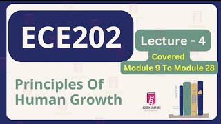 ECE202 | Lecture-4 | Principles of Human Growth and Development | Early Childhood Development | ECCE