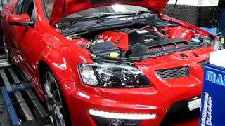 HSV E2 MALOO ON DYNO 434HP !!!!