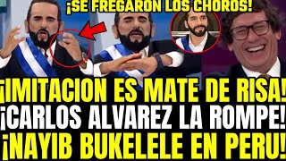 Carlos Álvarez En Genial Imitacion A Nayib Bukele Quien Da Cátedra Y Arrasa Con Los Choros Peruanos