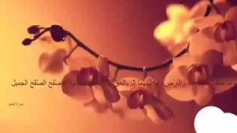 "ربما يود الذين كفروا لو كانوا مسلمين" سورة الحجر بصوت جميل جدا