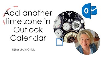 How to add time zones to Outlook Calendar