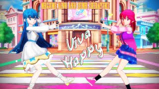 Precure Mmd Megumi Aino And Hime Shirayuki Viva Happy