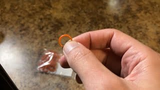 50 Pack - #11105 O-Ring Replacement for Harley Davidson Oil Drain Plug Oring (Orange Color)