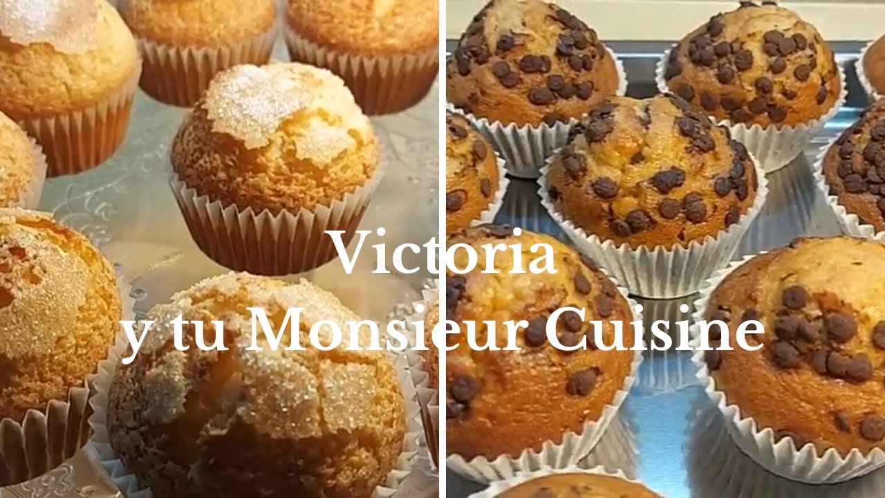 MAGDALENAS MUY RICAS en Monsieur Cuisine y Thermomix
