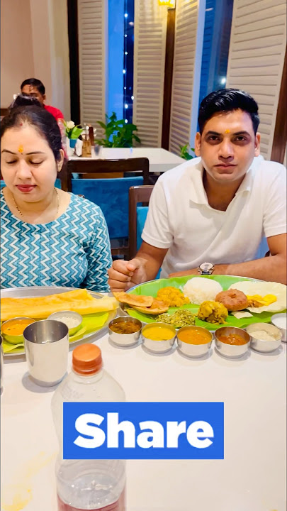 South Indian Veg Thali | MPT Southern Spices, Palash Residency, Bhopal |