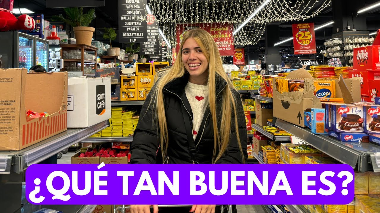 COMPRANDO COMIDA por menos de 1 dólar 💸en MERCADOS DE URUGUAY 🇺🇾