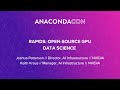 RAPIDS: Open-Source GPU Data Science