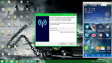 Free wifi tethering/internetsharing to your smart phone to pc