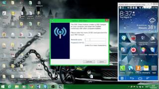 Free wifi tethering/internetsharing to your smart phone to pc screenshot 5