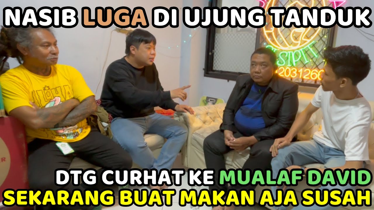 Nasib Luga Tambunan di Ujung Tanduk...Datang Curhat ke Mualaf David..Sekarang Untuk Makan Pun Susah
