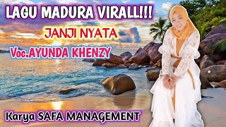 LAGU MADURA VIRALL!!! JENJI NYATA - AYUNDA KHENZY