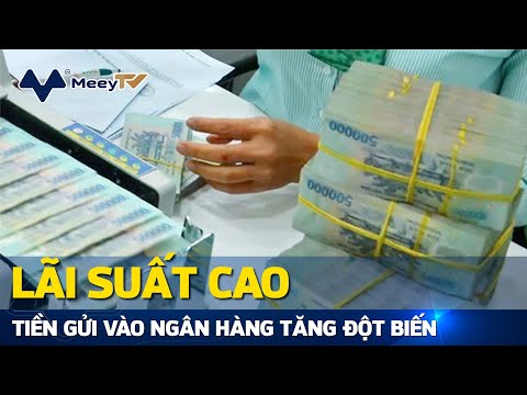 Video LÃI SUẤT CAO, TIỀN GỬI VÀO NGÂN HÀNG TĂNG ĐỘT BIẾN - youtube