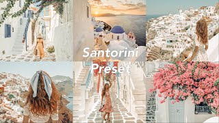 Santorini (Pastel Tone) Lightroom Edit | Edit Photo Lightroom  screenshot 5