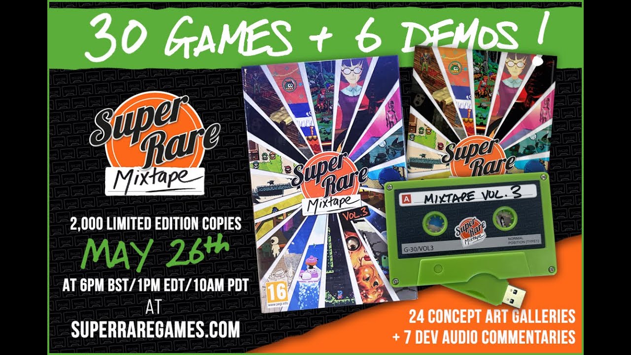 Super Rare Mixtape Vol. 3 📼 36 game montage!